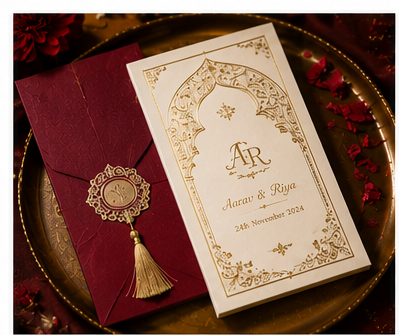 Royal Maroon Wedding Suite