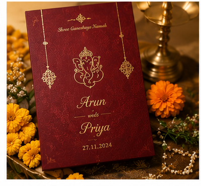 Premium Traditional Ceremony Card